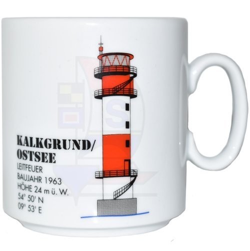 Leuchtturmtasse Kalkgrund / Ostsee