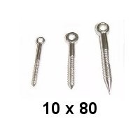 Augschrauben 10x80mm
