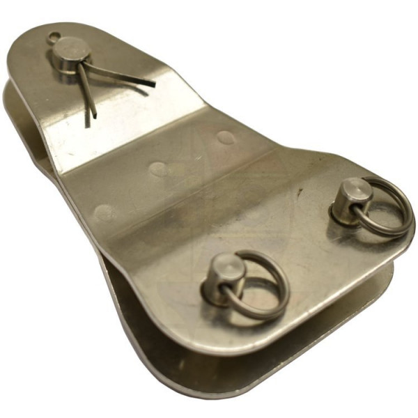 Achterstagblech Gabel 72mm