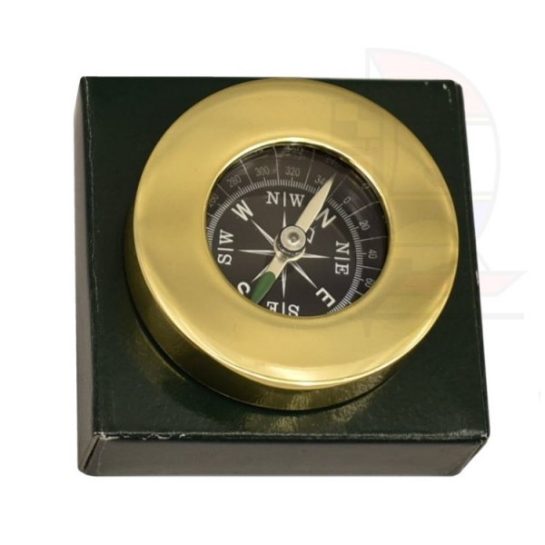 Kompass Messing 50mm Briefbeschwerer