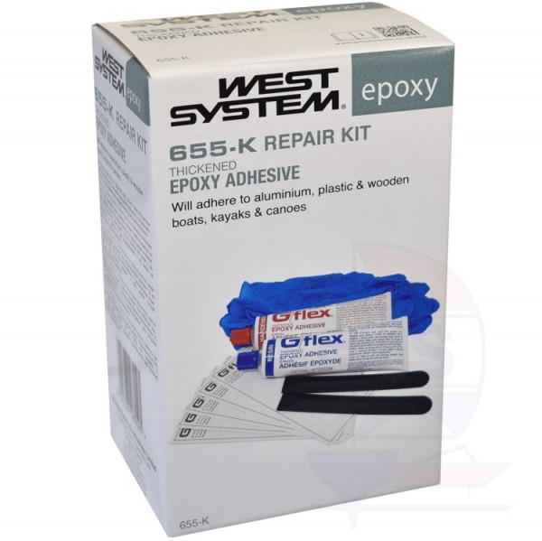 West System Epoxy Kleber G/flex 655 Thickened Repair Kit