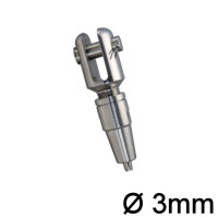 Norsemann Gabelterminal Ø 3mm Norsemann Gabelterminal Ø 3mm