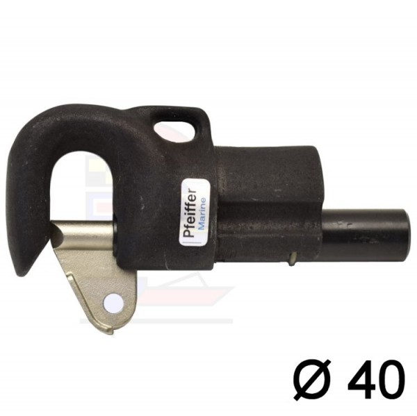 Spinnakerbaumbeschlag 40 x 2,0mm Regatta