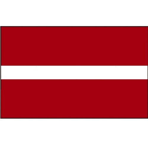 Flagge Gastland Lettland