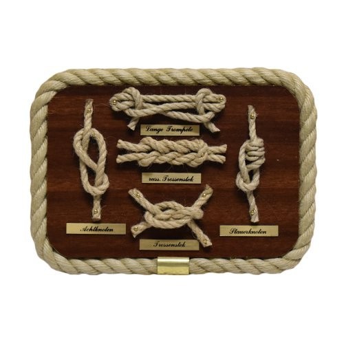 Knotentafel 16x22cm Tau-Rand