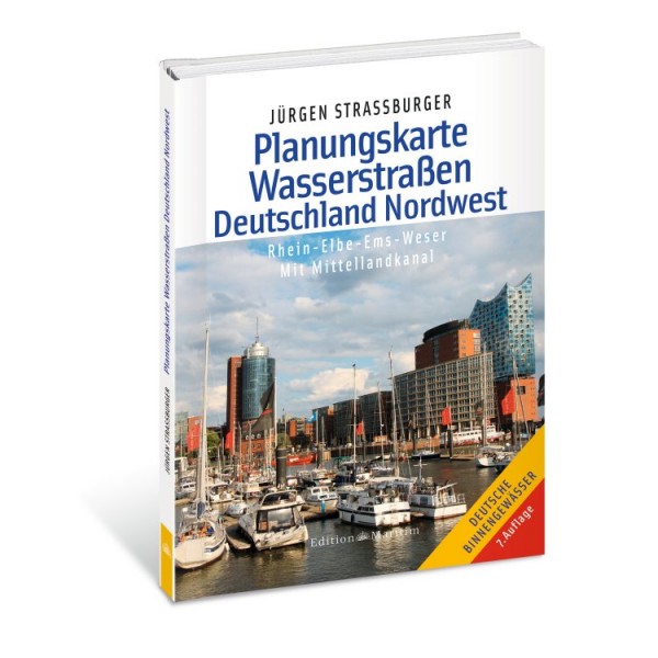 Planungskarte Wasserstraßen Deutschland Nordwest / Strassburger