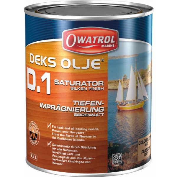 Owatrol Deks-Olje D1 1 Ltr.