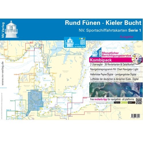Sportschifffahrtskarten See Serie 1 Plano