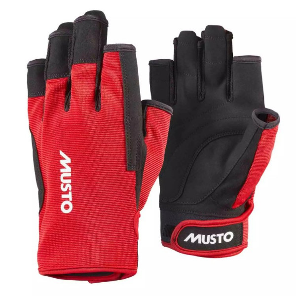 Musto Essential Segelhandschuhe rot